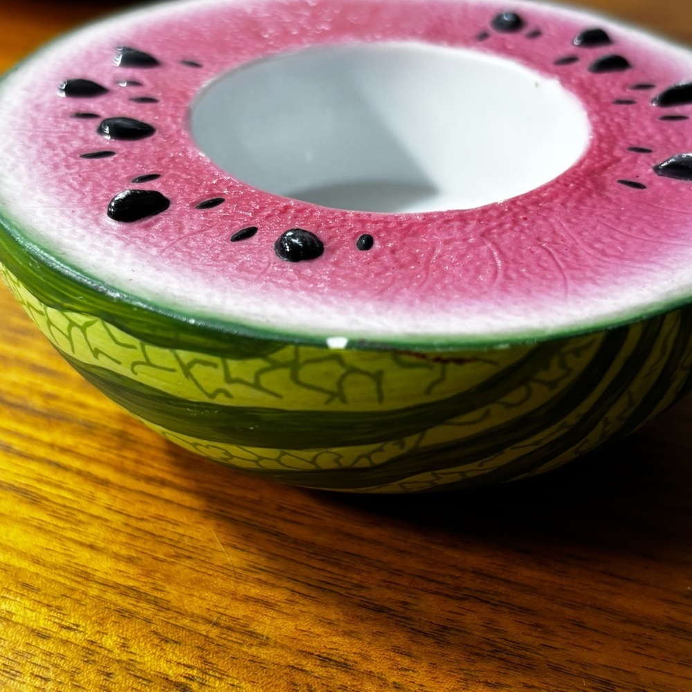 PartyLite vintage 2000s Summer Fruit Fest tea light candle holders - Picture 8 of 8